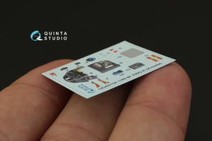 Quinta Studio QD48104 Bf 109G-6 3D-Printed &amp;amp; colored Interior on decal paper (for Zvezda kit) 1/48 – image 4