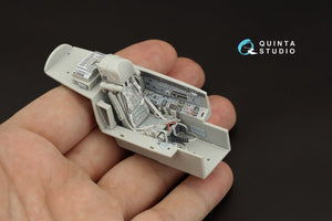 Quinta Studio QD32142 MiG-29 9-13 Fulcrum C 3D-Printed &amp;amp; coloured Interior on decal paper (Trumpeter) 1/32 – immagine 7