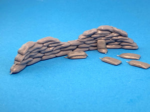 Point of no Return 3524052 Worki z piaskiem (stanowisko KM typ 1) / Sandbags (MG Firing post - type 1) 1/35 – zdjęcie 4
