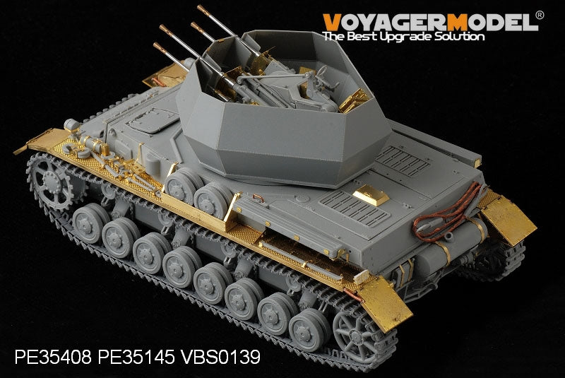 Voyager Model PE35408 WWII German Panzer IV ausf G 20mm Flakpanzer IV &amp;quot;Wirbelwind&amp;quot; For DRAGON 6342 1/35 – image 4