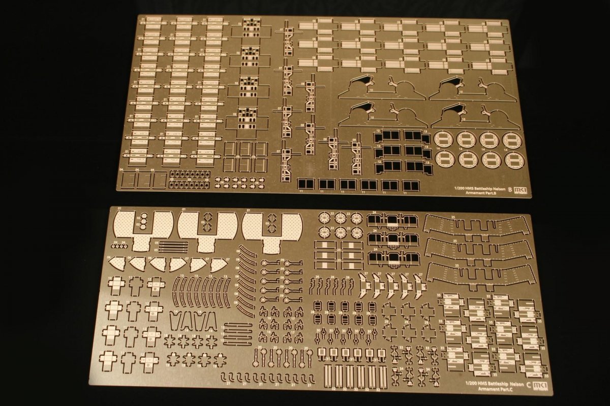 MK1 Design MD-20010 HMS Nelson DX Pack 1/200 – zdjęcie 3