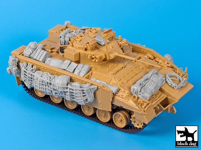 Black Dog T35112 British Warrior MCV accessories set 1/35 – zdjęcie 5