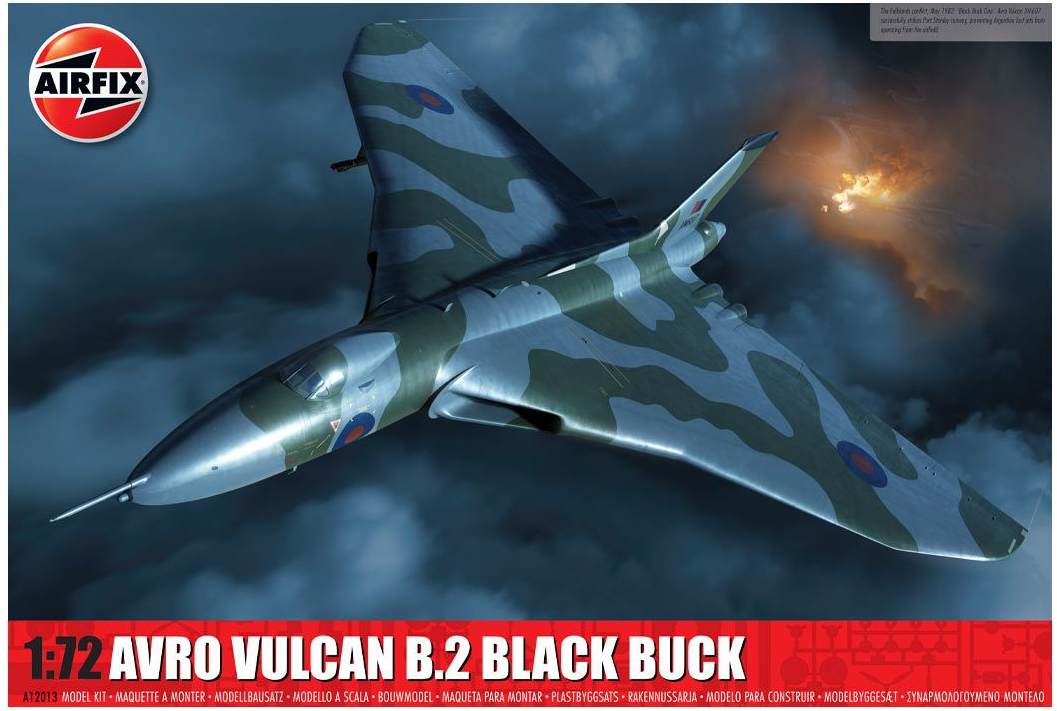 Airfix 12013 Avro Vulcan B.2 BLACK BUCK 1/72 – zdjęcie 2