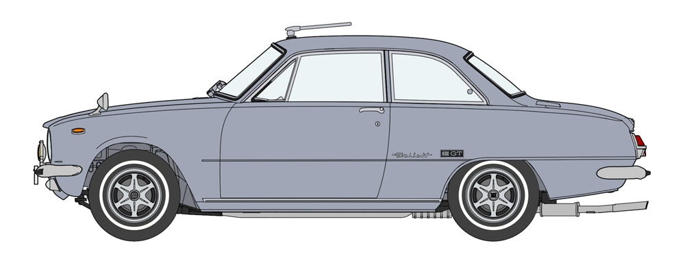 Hasegawa 20701 Isuzu Bellett 1600GT (1966) 1/24 – zdjęcie 7