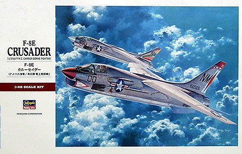 Hasegawa PT25 F-8E Crusader 1/48