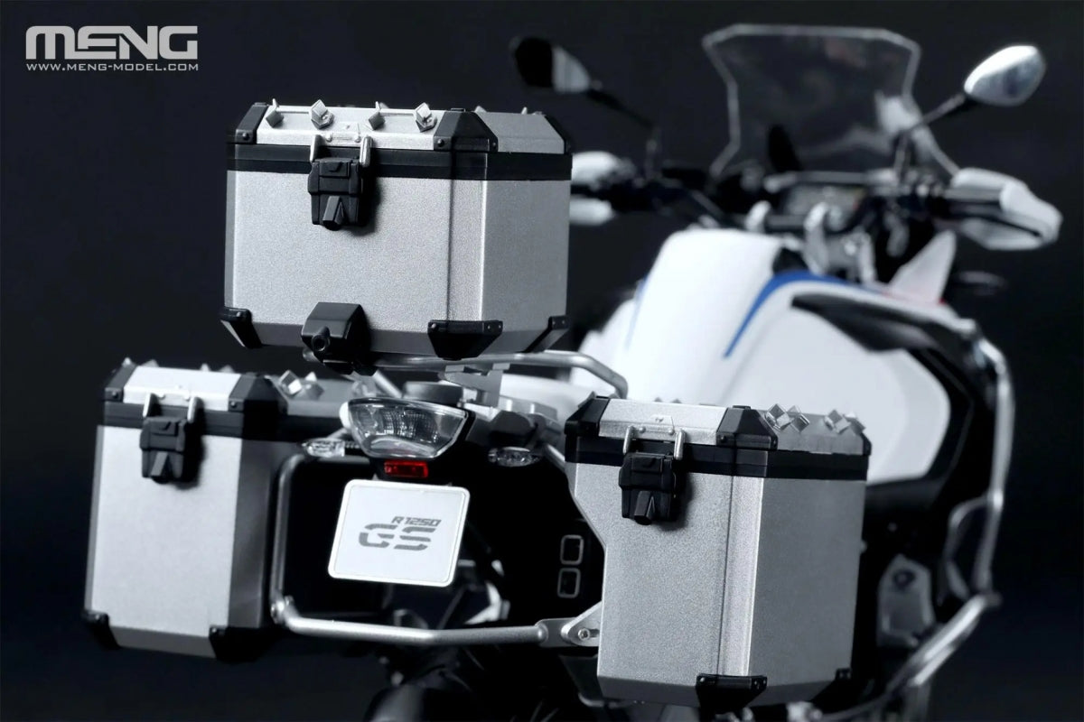 Meng Model SPS-091s BMW R 1250 GS ADV - Luggage Cases Pre-colored Edition (for Meng MT-005/MT-005s kits) 1/9 – zdjęcie 3