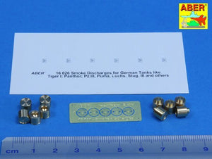 Aber 16101 Smoke Discharges for rear five grenade racks 1/16 – image 2