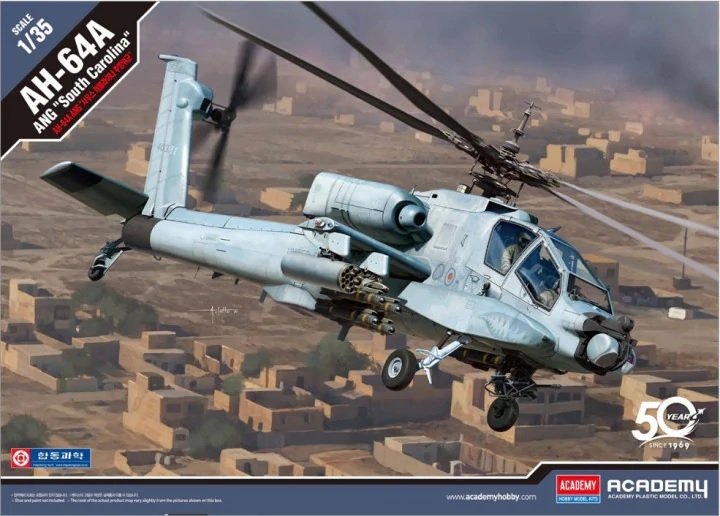 Academy 12129 AH-64A ANG &amp;quot;South Carolina&amp;quot; 1/35