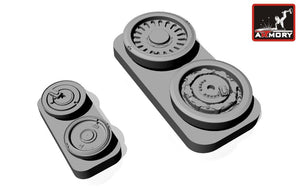 Armory Models AW48015 Mikoyan MiG-25 Foxbat wheels 1/48 – zdjęcie 5