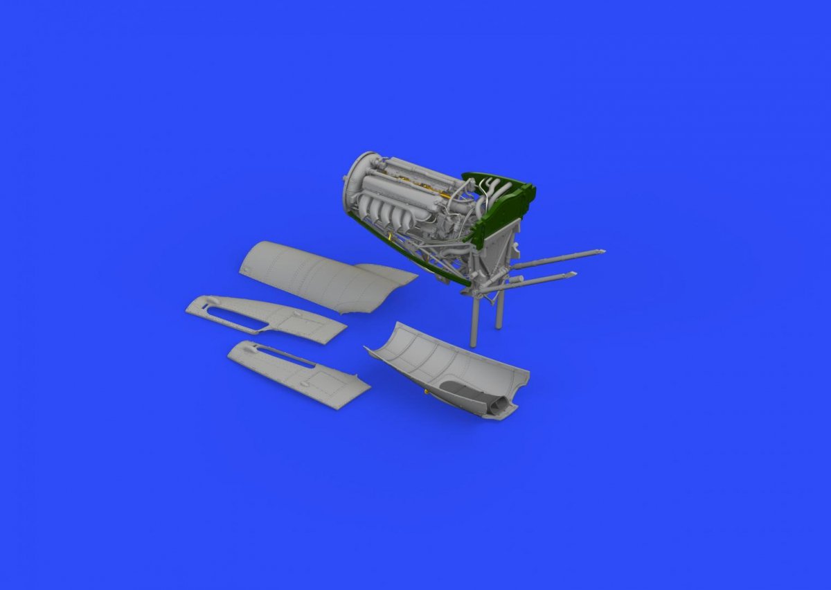 Eduard 632092 Mosquito FB Mk. VI left engine TAMIYA 1/32 – zdjęcie 5