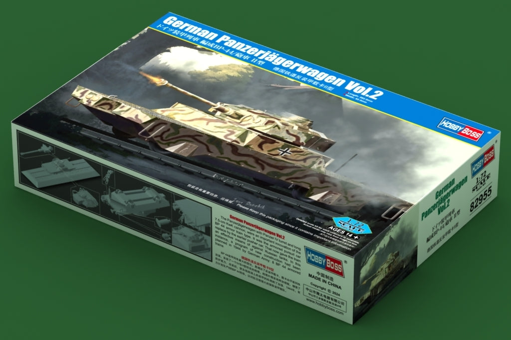 Hobby Boss 82955 German Panzerjägerwagen Vol.2 1/72 – zdjęcie 2