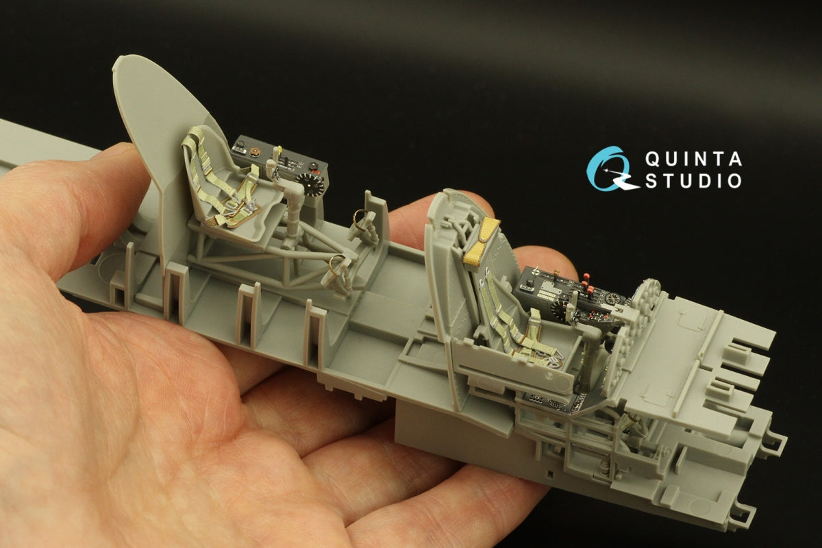 Quinta Studio QD32166 Do 335A-12 3D-Printed &amp;amp; coloured Interior on decal paper (Zoukei-Mura) 1/32 – zdjęcie 13