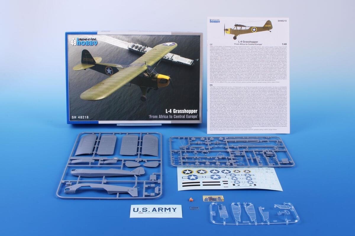 Special Hobby 48218 L-4 Grasshopper &amp;#39;From Africa to Central Europe&amp;#39; 1/48 – zdjęcie 2