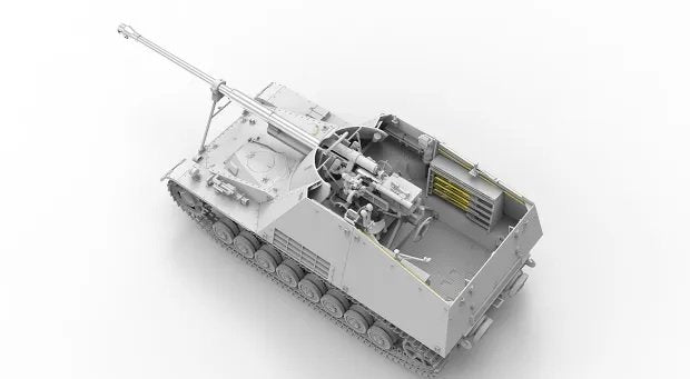 Border Model BT-024 Sd.Kfz. 164 Nashorn Early/Command w/4 figures 1/35 – image 3