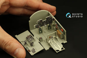 Quinta Studio QD32136 P-47D Razorback 3D-Printed &amp;amp; coloured Interior on decal paper (Trumpeter) 1/32 – zdjęcie 9