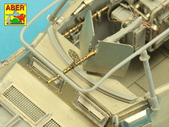 Aber 35L-169 Lufa do niemieckiego karabinu MG34 z pancerną osłoną 1/35 – imagen 12