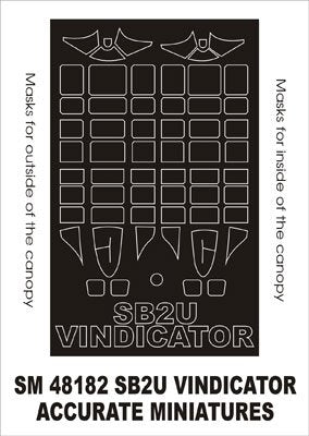 Montex SM48182 SB2U Vindicator ACCURATE MINIATURES