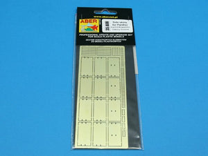 Aber 35A008 Side skirts for Panther Ausf.A, D, Bergepanther (1/35) – image 3