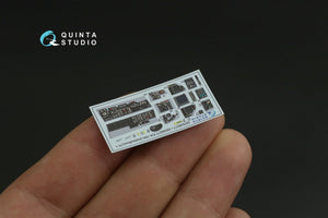 Quinta Studio QD48277 F/A-18А 3D-Printed &amp;amp; coloured Interior on decal paper (HobbyBoss) 1/48 – zdjęcie 5