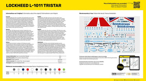 Heller 56451 Starter Kit - Lockheed L-1011 Tristar 1/125 – image 4