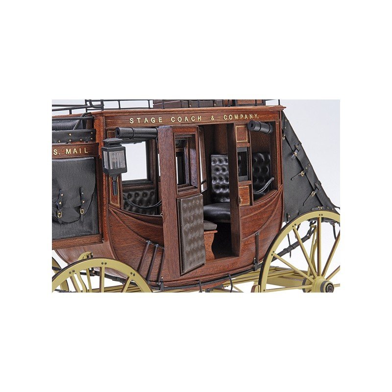 Artesania Latina 20340 Dyliżans Stage Coach 1848 1/10 – zdjęcie 5