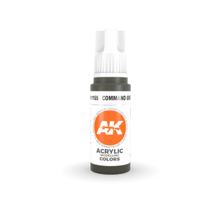 AK Interactive AK11155 COMMAND GREEN – STANDARD 17ml – zdjęcie 2
