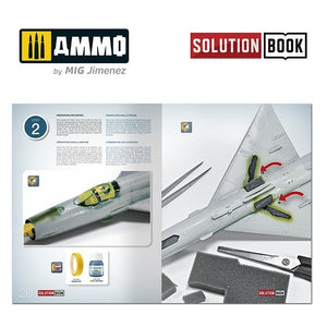 AMMO of Mig Jimenez 6521 How To Paint Bare Metal Aricraft Solution Book – zdjęcie 3