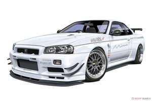 Aoshima 05986 Nissan Skyline GT-R R34 BNR3 1/24 – Bild 4