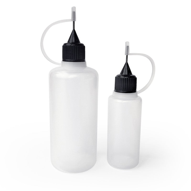 AMMO by Mig Jiminez 8265 Plastic Squeezable Bottles with Needle Cap 60ml and 20ml