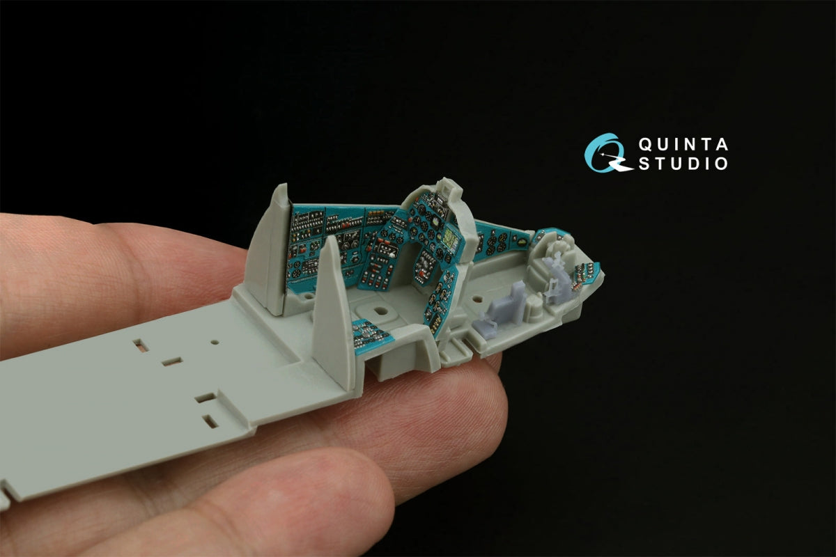 Quinta Studio QD+72184 Mi-24V 3D-Printed &amp;amp; coloured Interior on decal paper (Hobby Boss/ARK Models) (with 3D-printed resin parts) 1/72 – zdjęcie 7