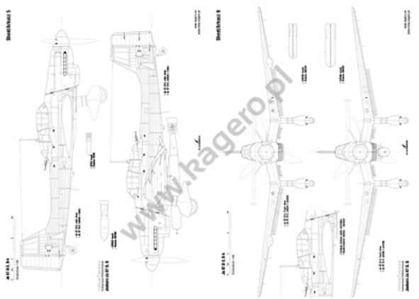 Kagero 7077 Junkers Ju 87 D, G EN/PL – zdjęcie 2