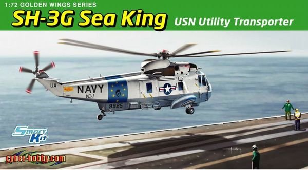 Cyber Hobby 5113 SH-3G Sea King USN Utility Transporter 1/72