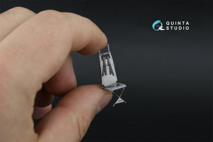 Quinta Studio QR48105 H-60 family folding seat (ICM) 1/48 – zdjęcie 6