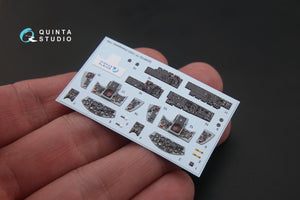 Quinta Studio QD48152 TF-104G 3D-Printed &amp;amp; colored Interior on decal paper (for Hasegawa kit) 1/48 – image 2
