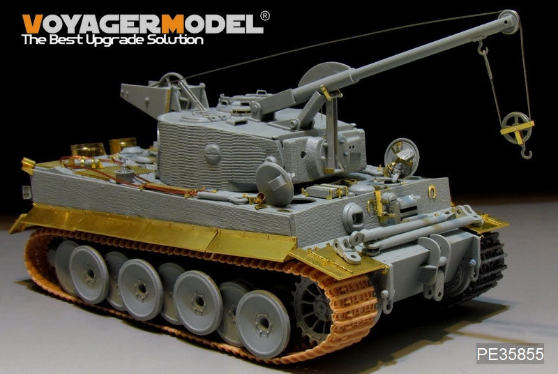 Voyager Model PE35855 WWII German Bergepanzer Tiger I basic For DRAGON 6850 1/35 – zdjęcie 3