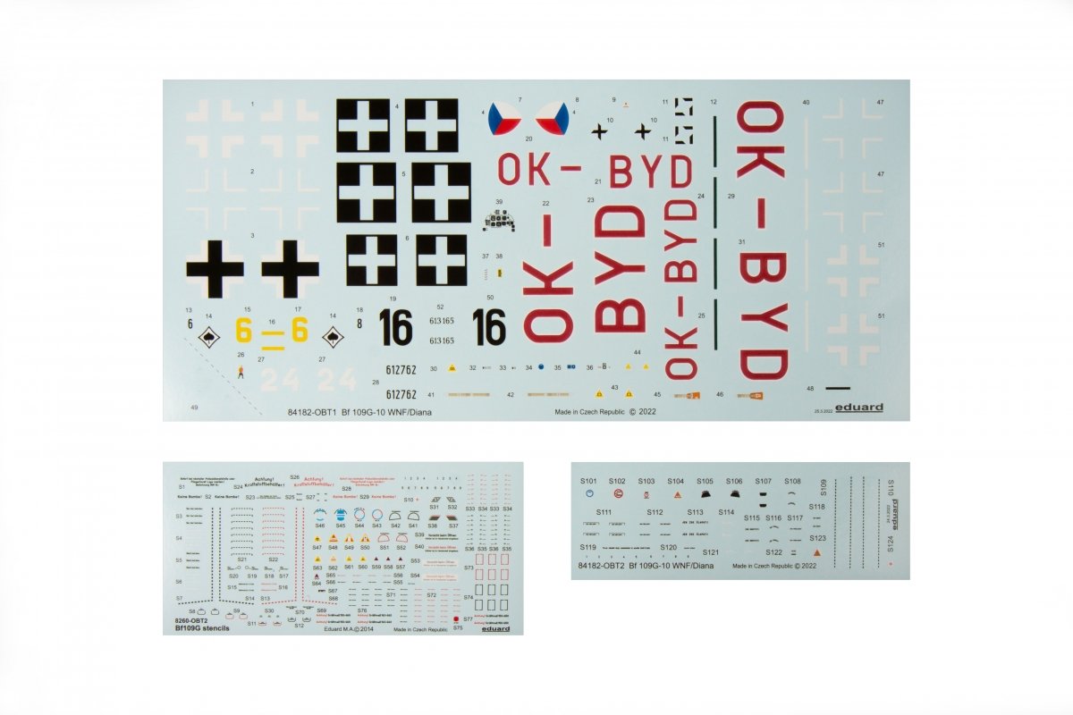 Eduard 84182 Bf 109G-10 WNF/ Diana 1/48 – image 4