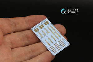 Quinta Studio QD48311 Bf 110C/D 3D-Printed &amp;amp; colored Interior on decal paper (Eduard) 1/48 – image 5