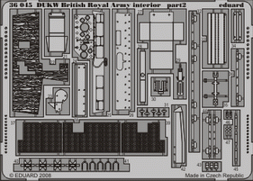 Eduard 36045 DUKW British Royal Army interior 1/35 Italeri – image 2