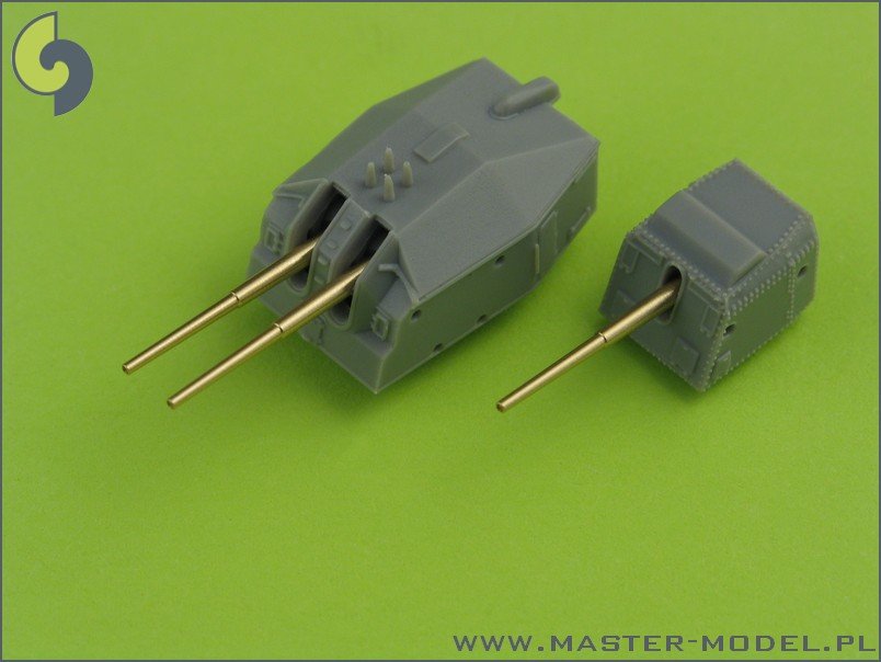 Master SM-350-061 German destroyer Z-39 (1945) - gun barrels set – image 4