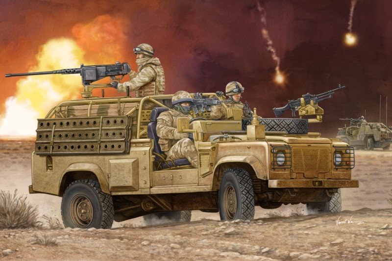 Hobby Boss 82446 Defender XD 'Wolf' WMIK (1/35)