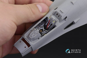 Quinta Studio QD48194 F-16С 3D-Printed &amp;amp; coloured Interior on decal paper (for Kinetic kit) 1/48 – zdjęcie 5