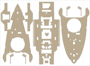 Pontos 23008F1 IJN MIKASA 1905 Detail Up Set 1/200 – zdjęcie 7