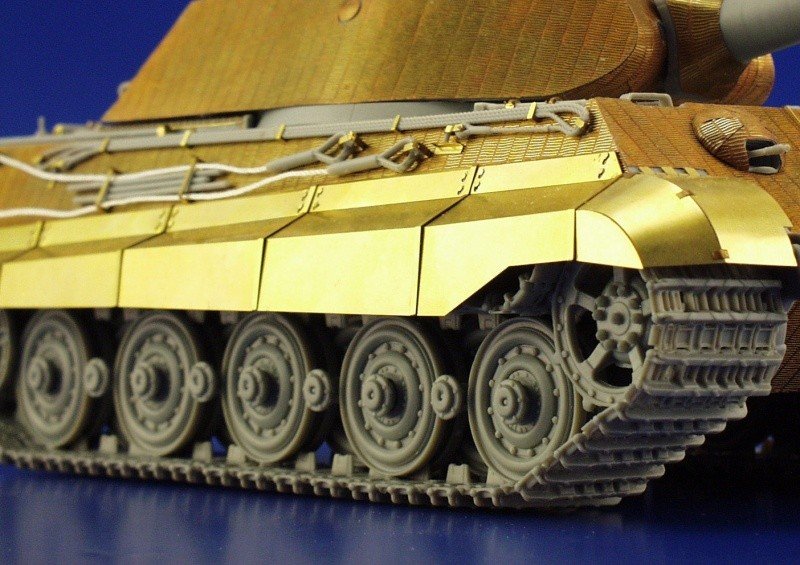 Eduard 35684 King Tiger Porsche fenders 1/35 Dragon – zdjęcie 5