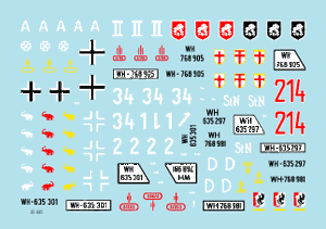 Star Decals 35-995 STURM 5. SdKfz 252 Ammo carrier 1/35 – image 2