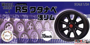 Fujimi 193458 RS Watanabe Short Rim 15-inch 1/24