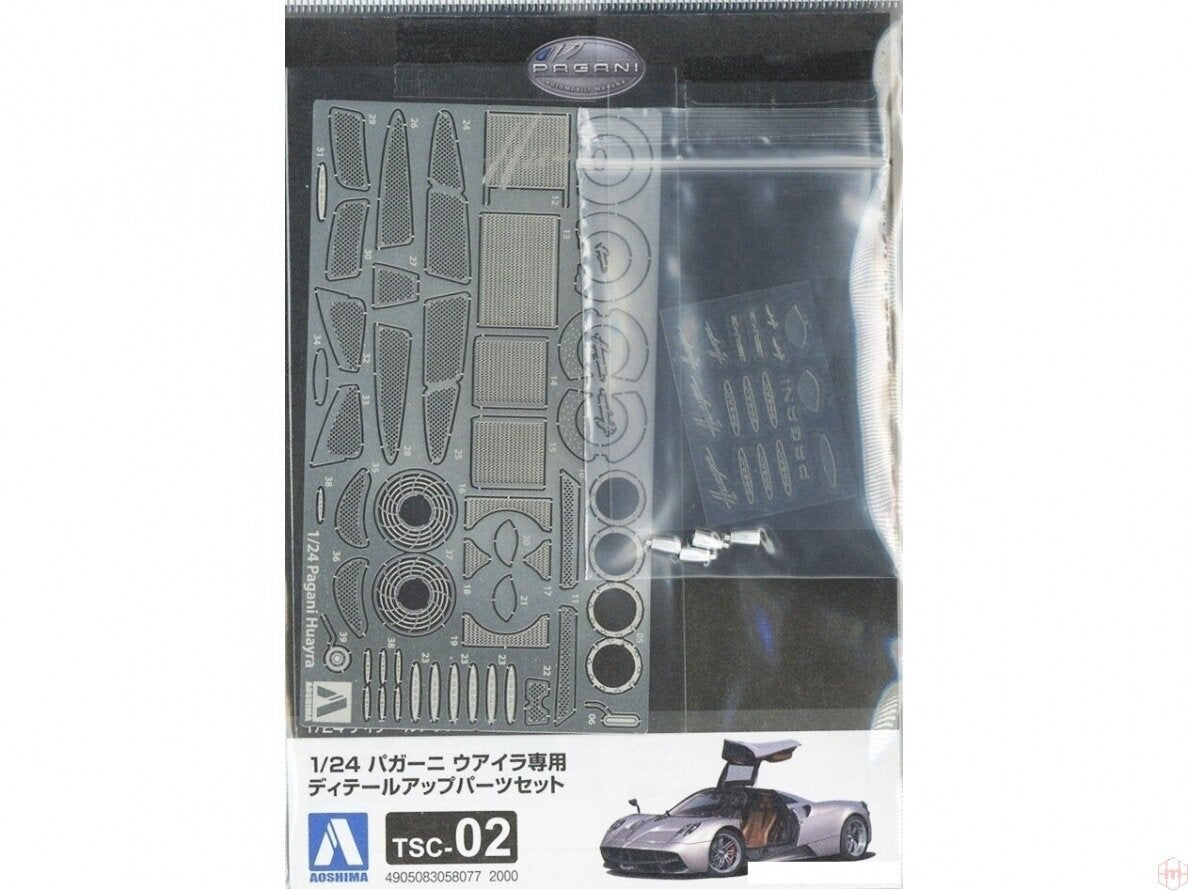 Aoshima 05807 DETAIL UP PARTS PAGANI HUAYRA 1/24