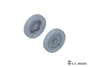E.T. Model P35-124 WWII German Sd.kfz.250/Sd.kfz.10 Sagged Front Wheels for Dragon Kit 1/35 – zdjęcie 3
