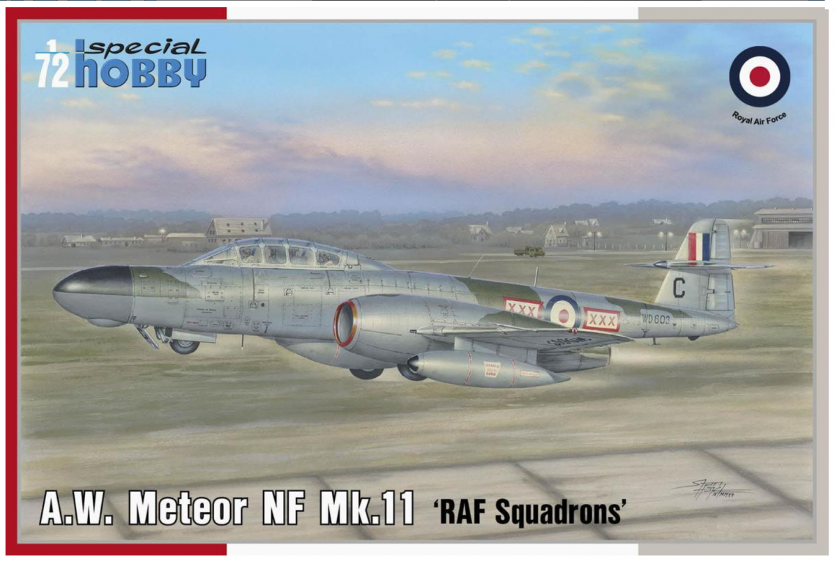 Special Hobby 72437 AWMeteor NF Mk.11 RAF Squadrons 1/72