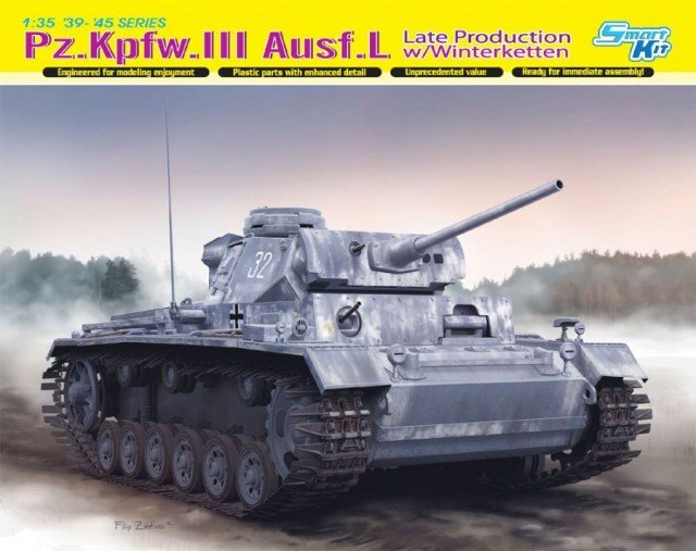 Dragon 6387 Pz.Kpfw.III Ausf.L Late Production w/Winterketten 1/35