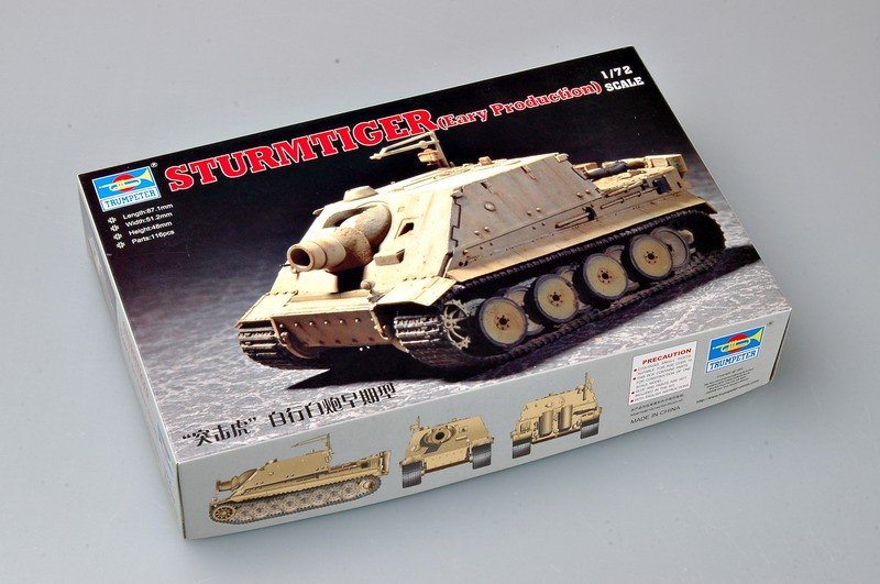 Trumpeter 07274 German Sturmtiger Early Production 1/72 – zdjęcie 2